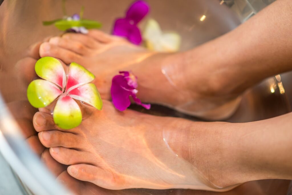 Ervaar het zen gevoel tijdens een pedicure behandeling