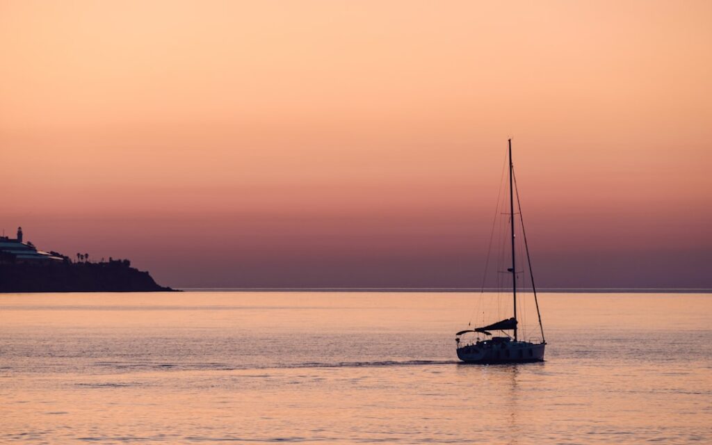 Photo Mediterranean coastline