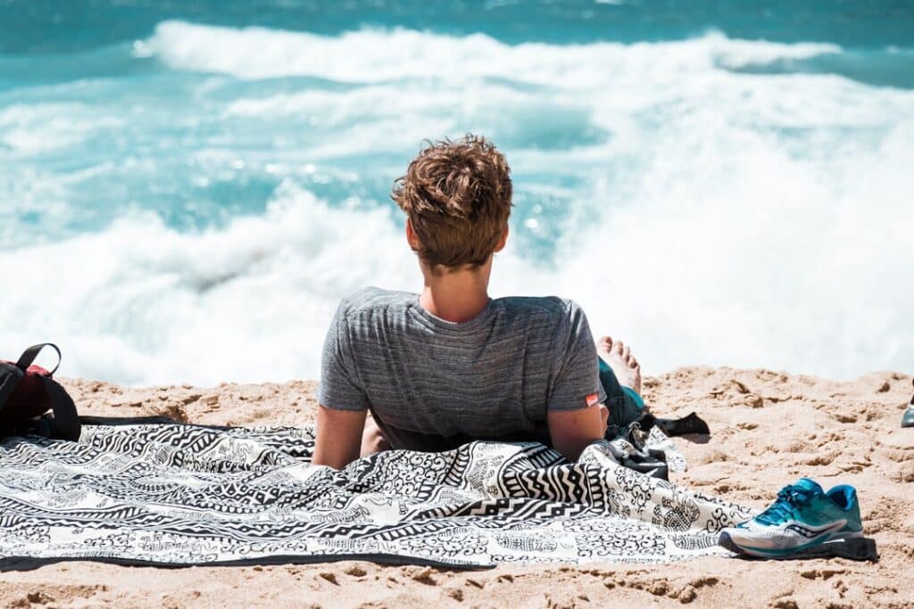 Photo Relaxing beach