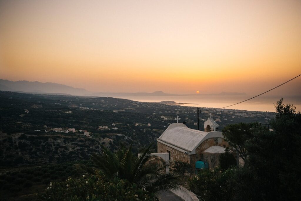 Photo Mediterranean sunset