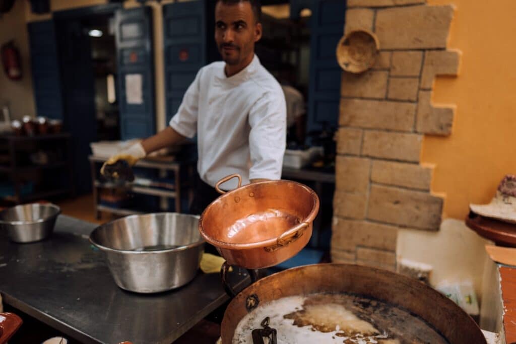 Photo Mediterranean cooking