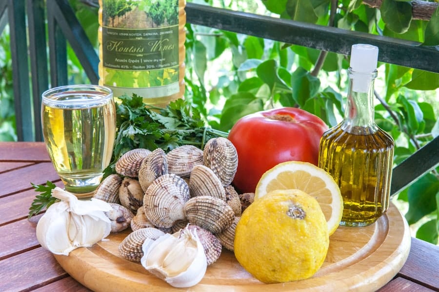 Photo Mediterranean cooking