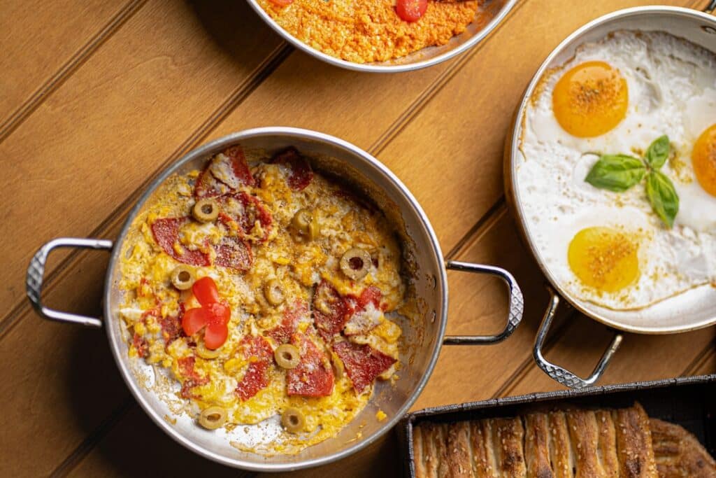 Photo Mediterranean dishes