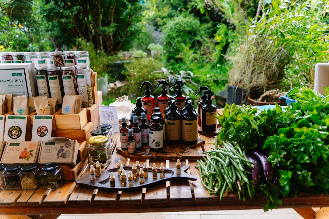 Photo herbal aromatherapy self-care