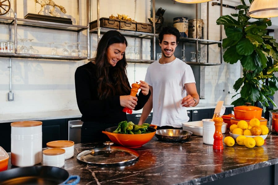 cooking bonding without words