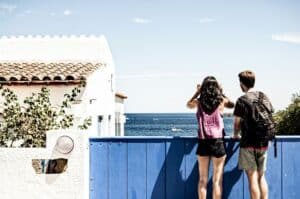 Photo Mediterranean lifestyle satisfaction